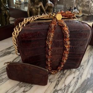 Genuine Crocodile  Hand Bag